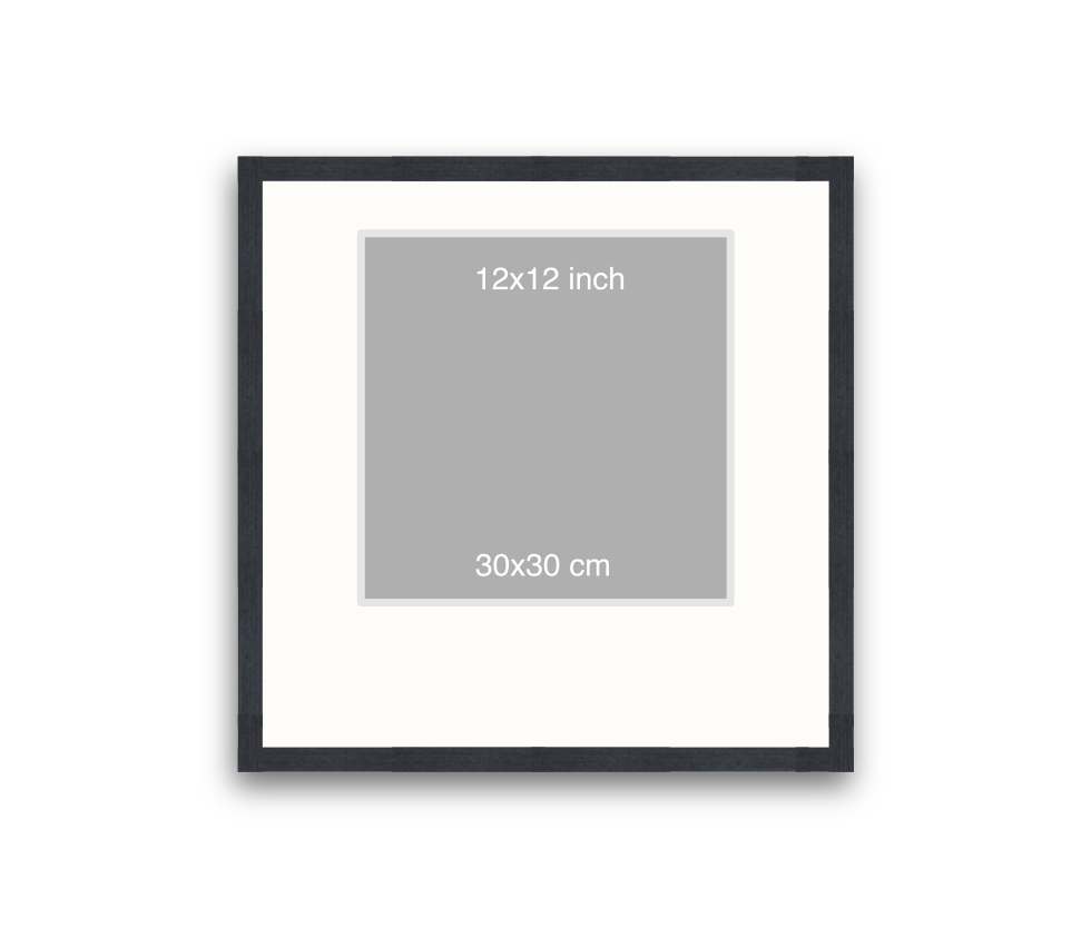LOFT | 20mm Black Frame - 50x50cm