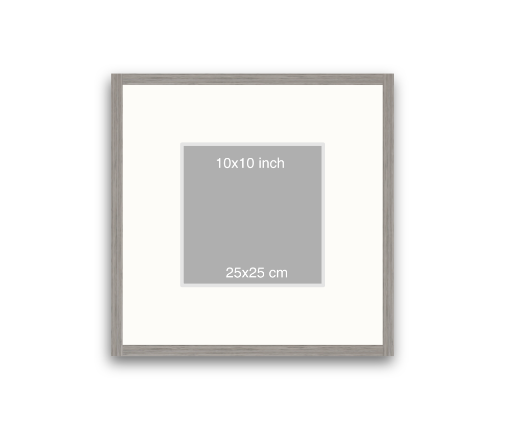 LOFT | 20mm Grey Frame - 50x50cm