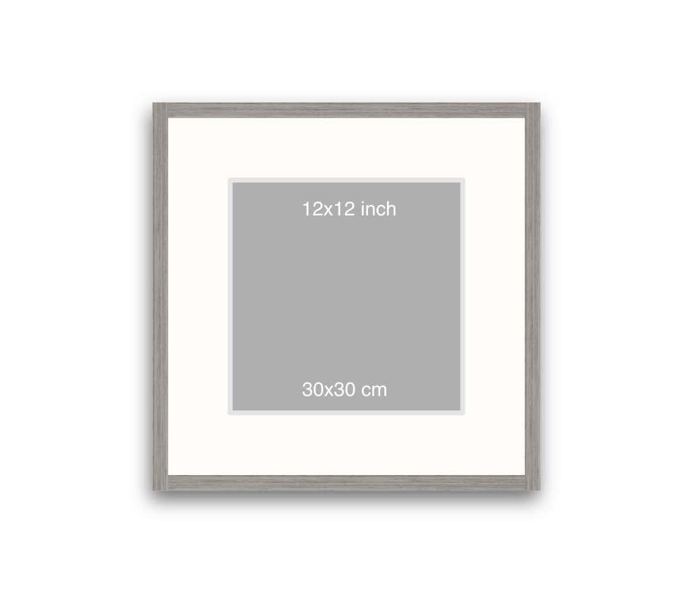 LOFT | 20mm Grey Frame - 50x50cm