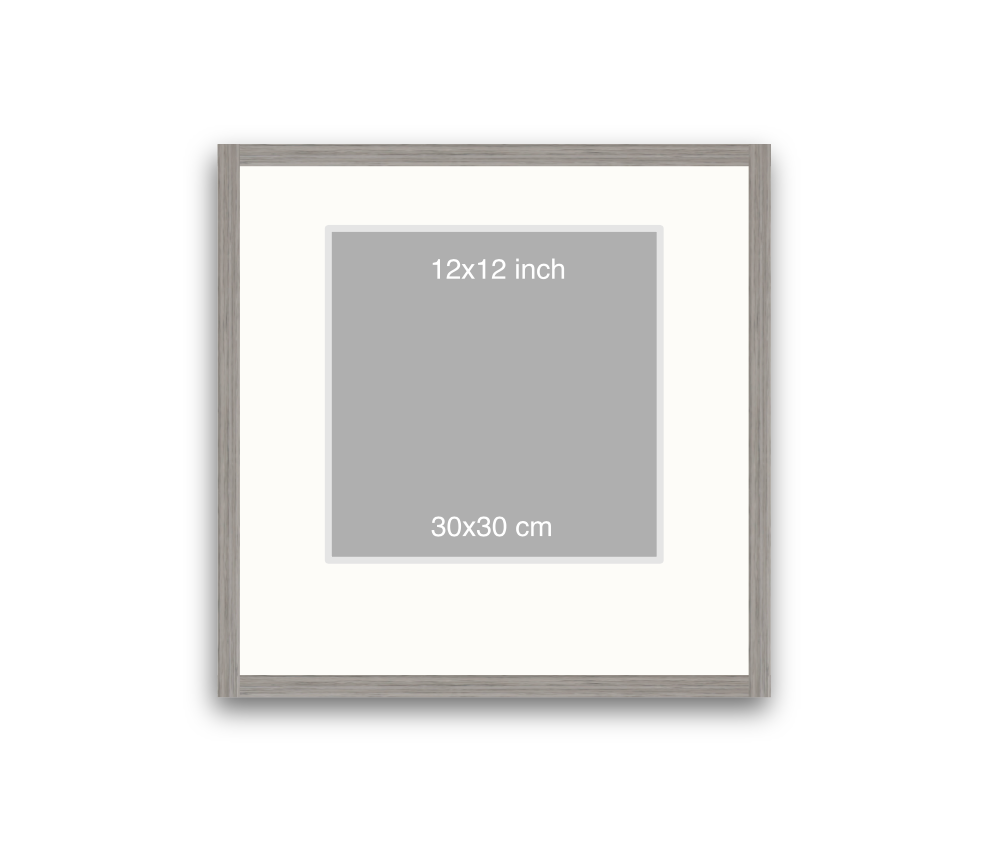 LOFT | 20mm Grey Frame - 50x50cm