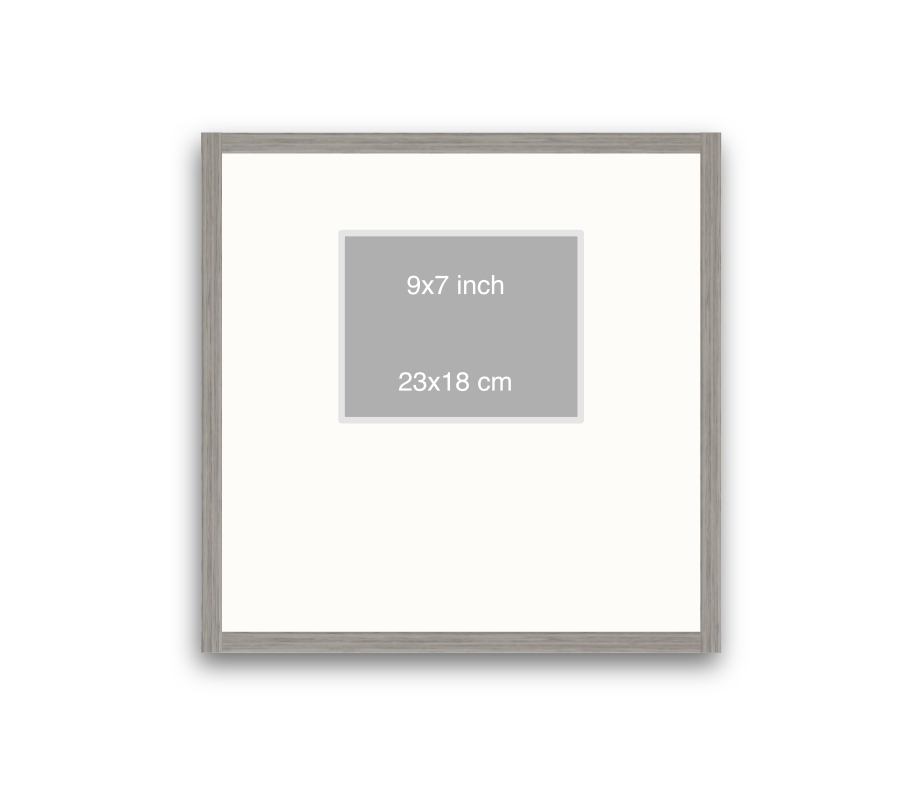 LOFT | 20mm Grey Frame - 50x50cm