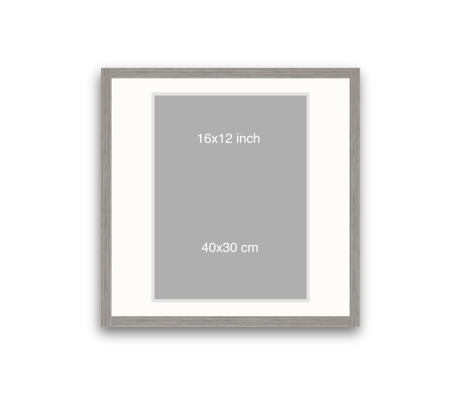 LOFT | 20mm Grey Frame - 50x50cm