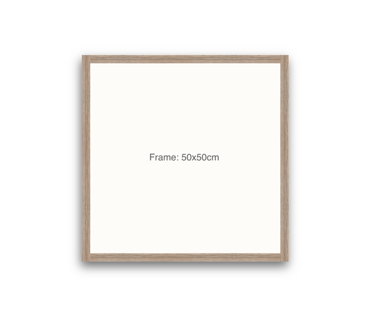 LOFT | 20mm Warm Walnut Frame - 50x50cm