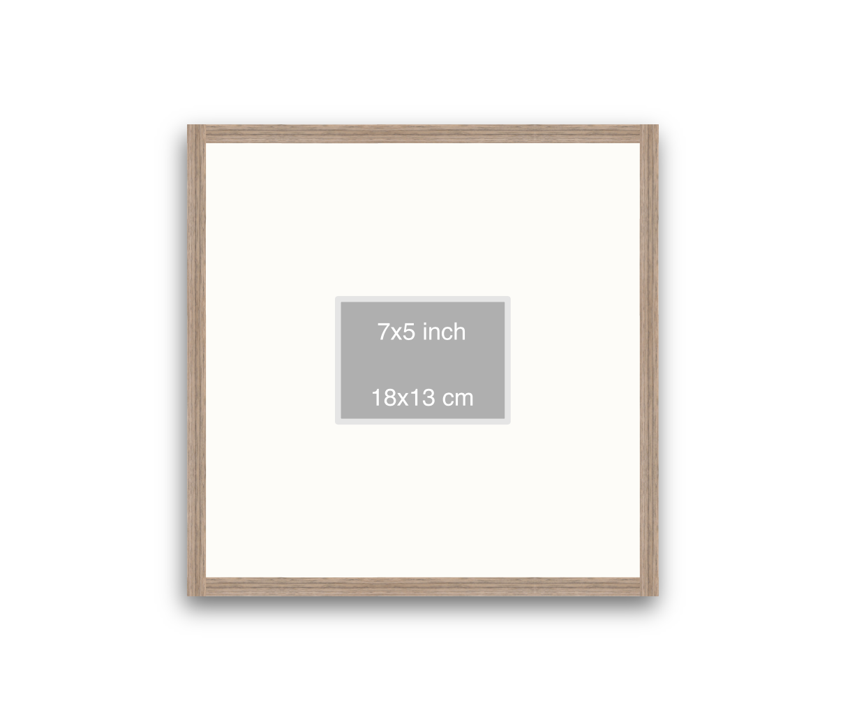 LOFT | 20mm Warm Walnut Frame - 50x50cm