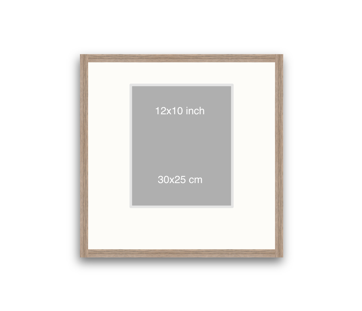 LOFT | 20mm Warm Walnut Frame - 50x50cm