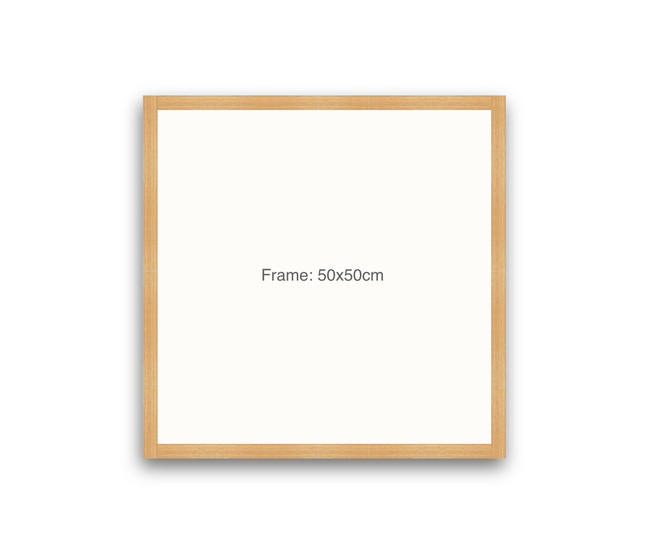 LOFT | 20mm Oak Frame - 50x50cm
