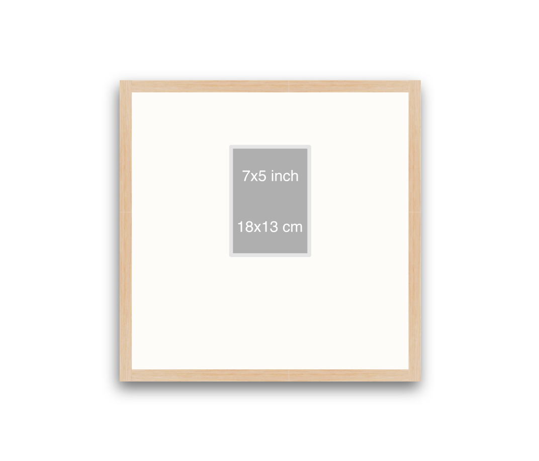LOFT | 20mm Light Oak Frame - 50x50cm