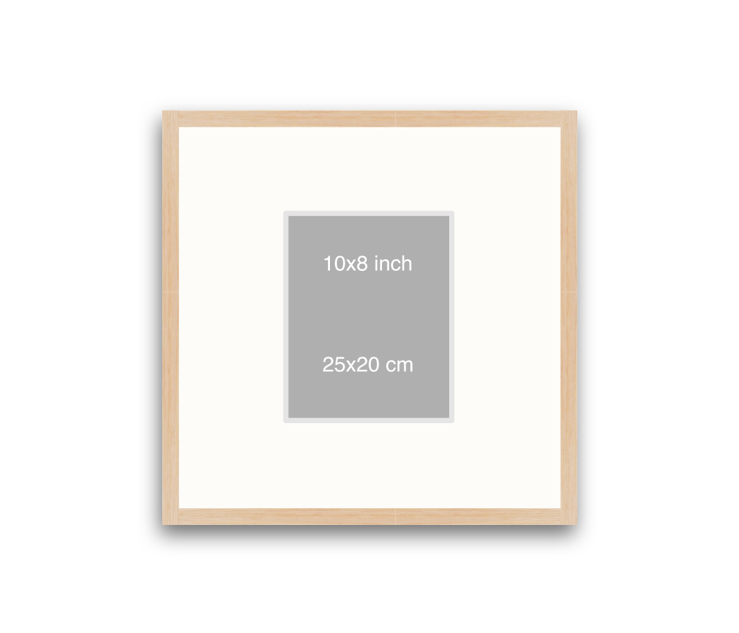 LOFT | 20mm Light Oak Frame - 50x50cm