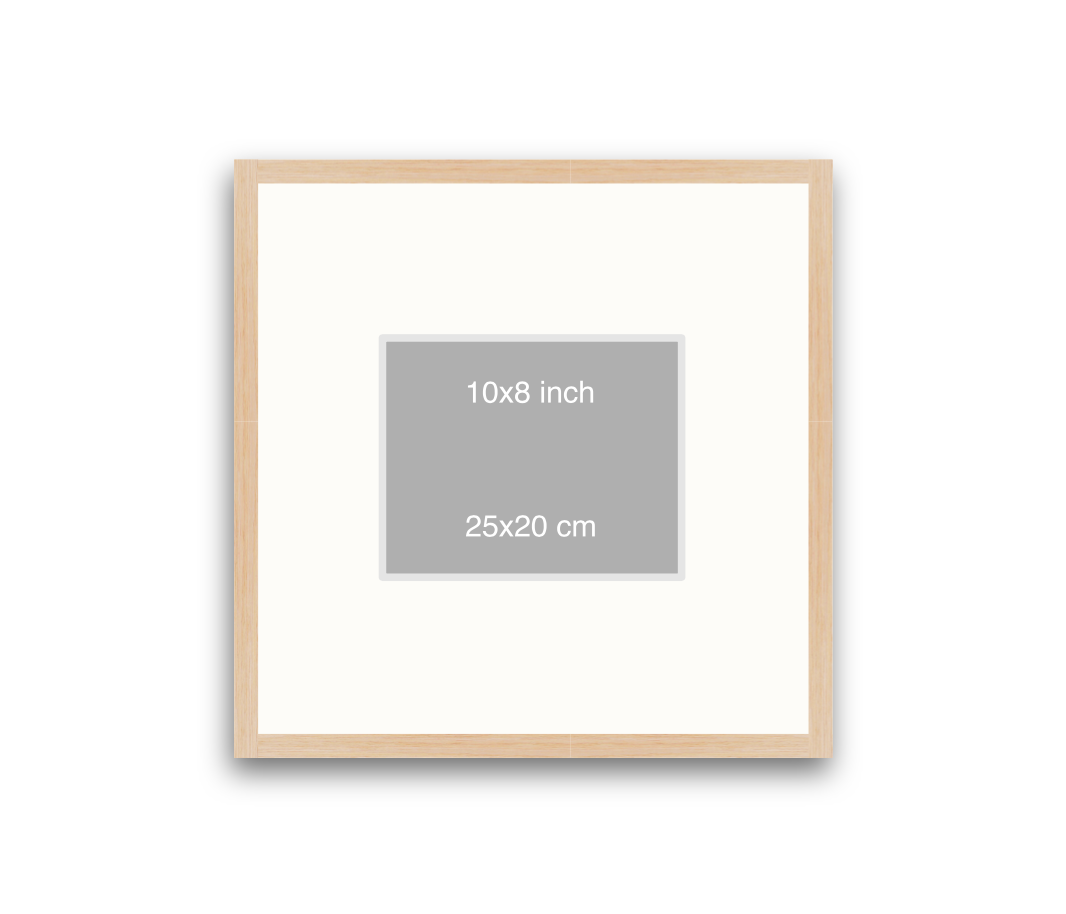 LOFT | 20mm Light Oak Frame - 50x50cm