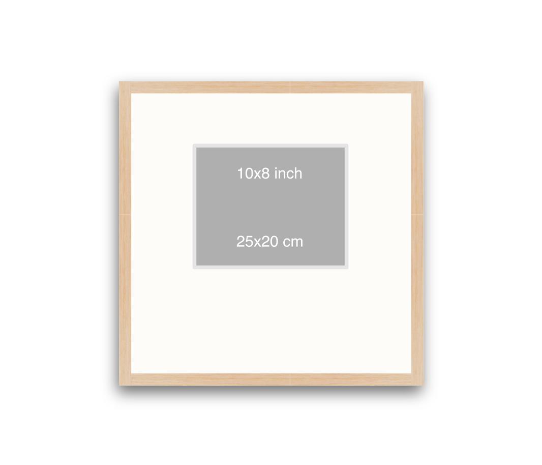 LOFT | 20mm Light Oak Frame - 50x50cm
