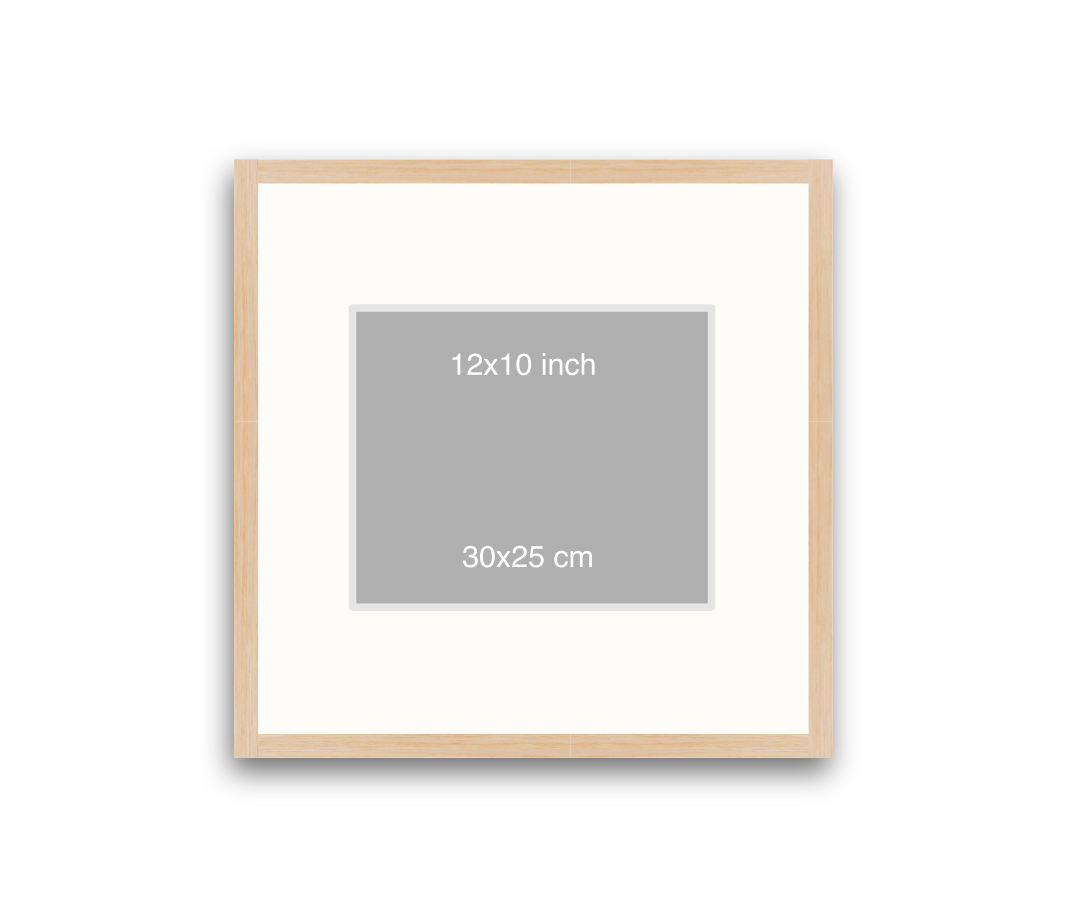 LOFT | 20mm Light Oak Frame - 50x50cm