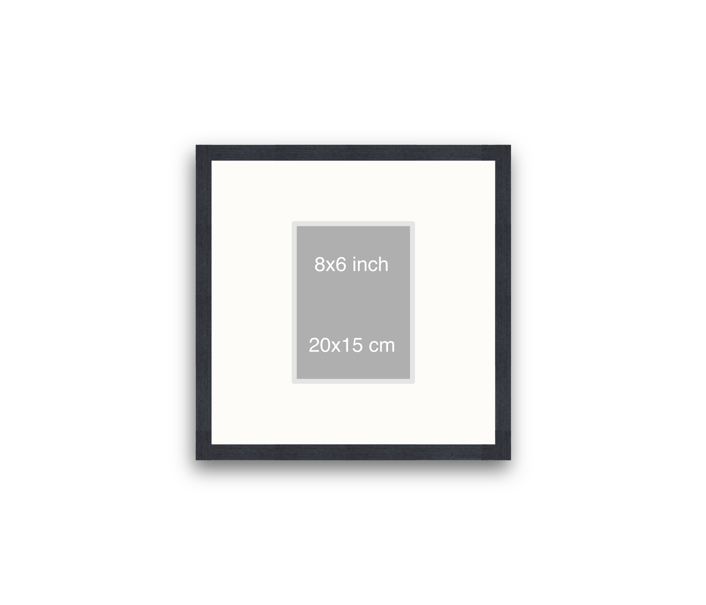 LOFT | 20mm Black Frame - 40x40cm