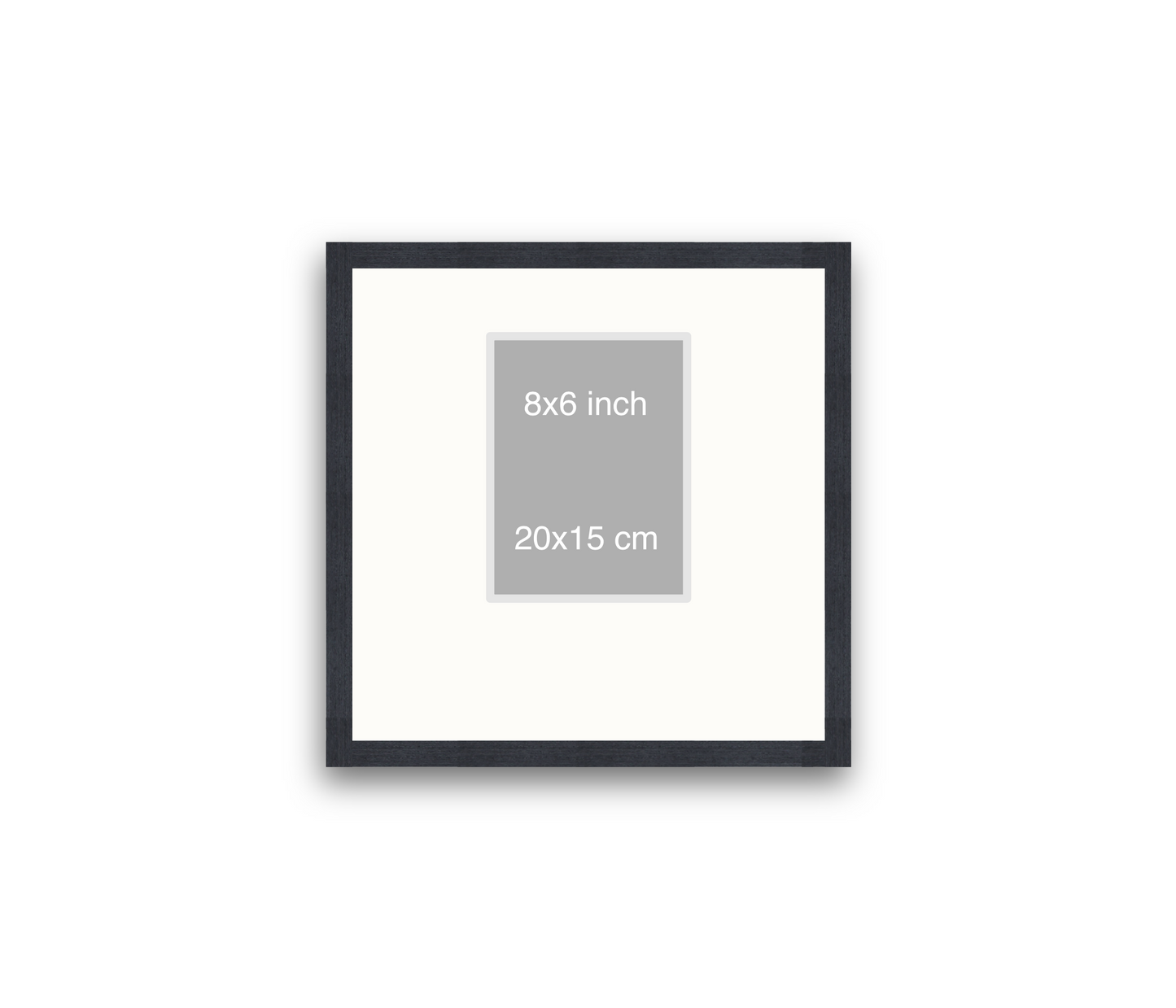 LOFT | 20mm Black Frame - 40x40cm