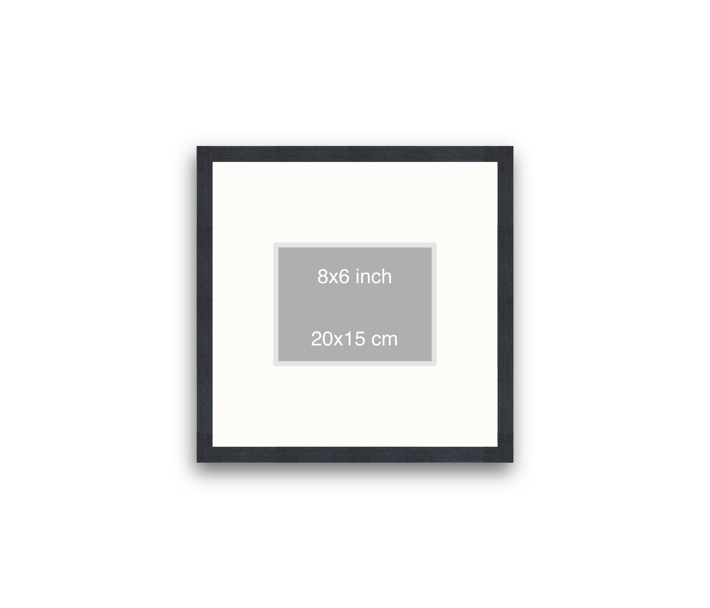 LOFT | 20mm Black Frame - 40x40cm