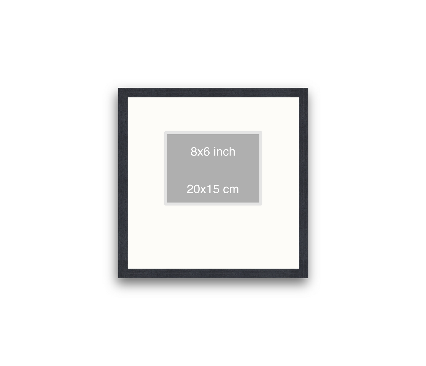 LOFT | 20mm Black Frame - 40x40cm