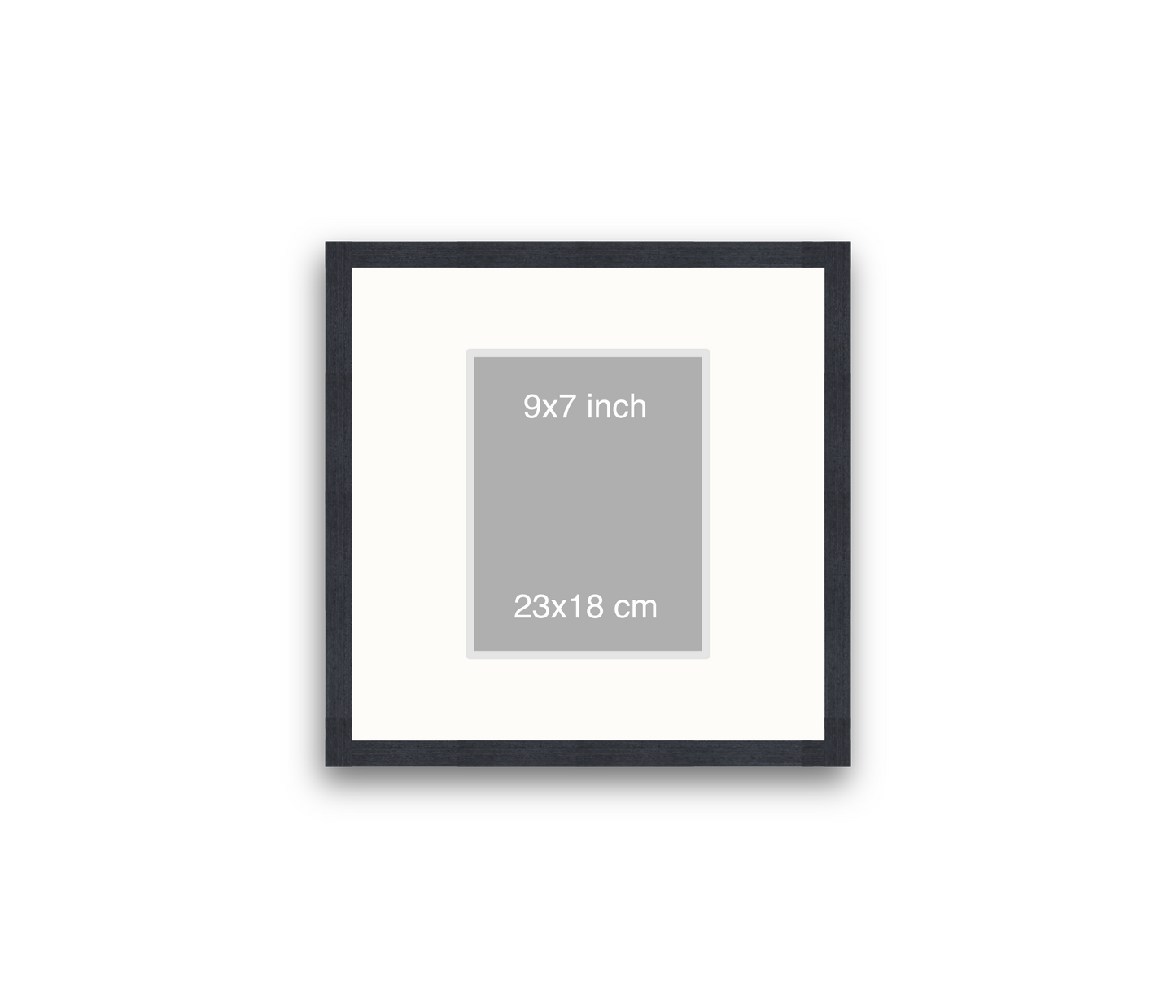 LOFT | 20mm Black Frame - 40x40cm