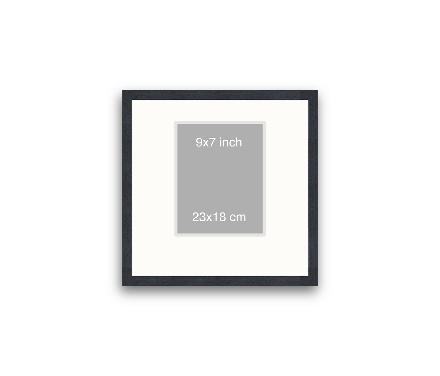 LOFT | 20mm Black Frame - 40x40cm