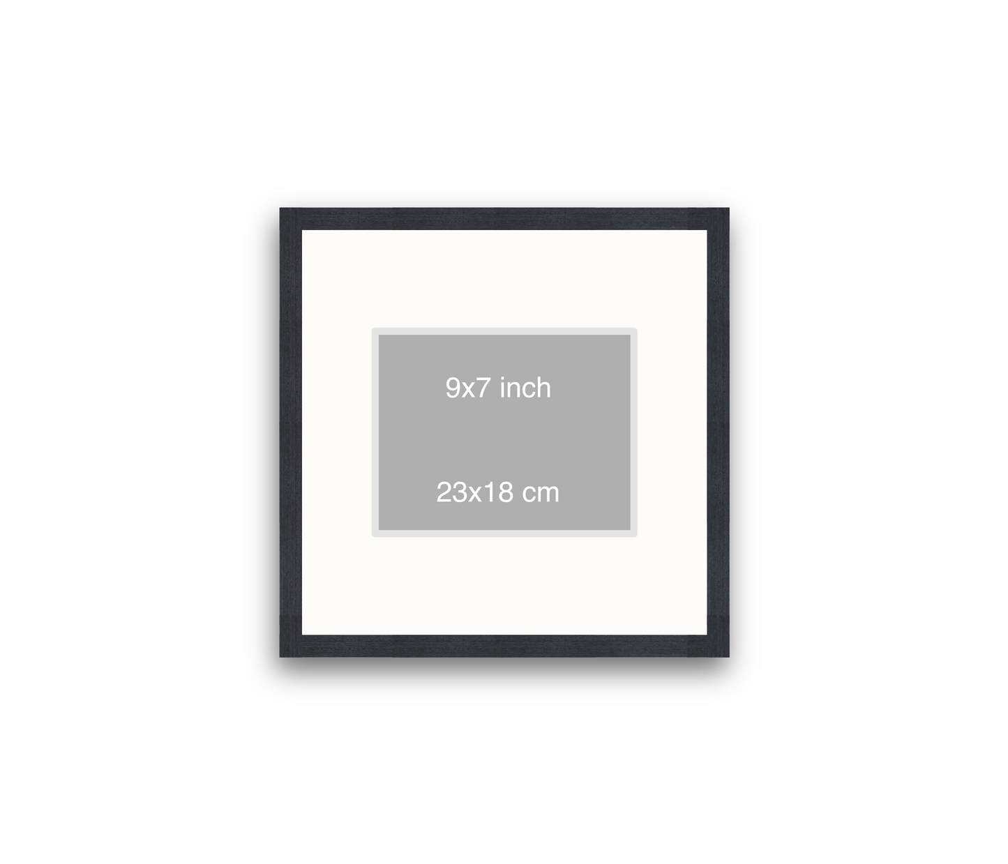 LOFT | 20mm Black Frame - 40x40cm