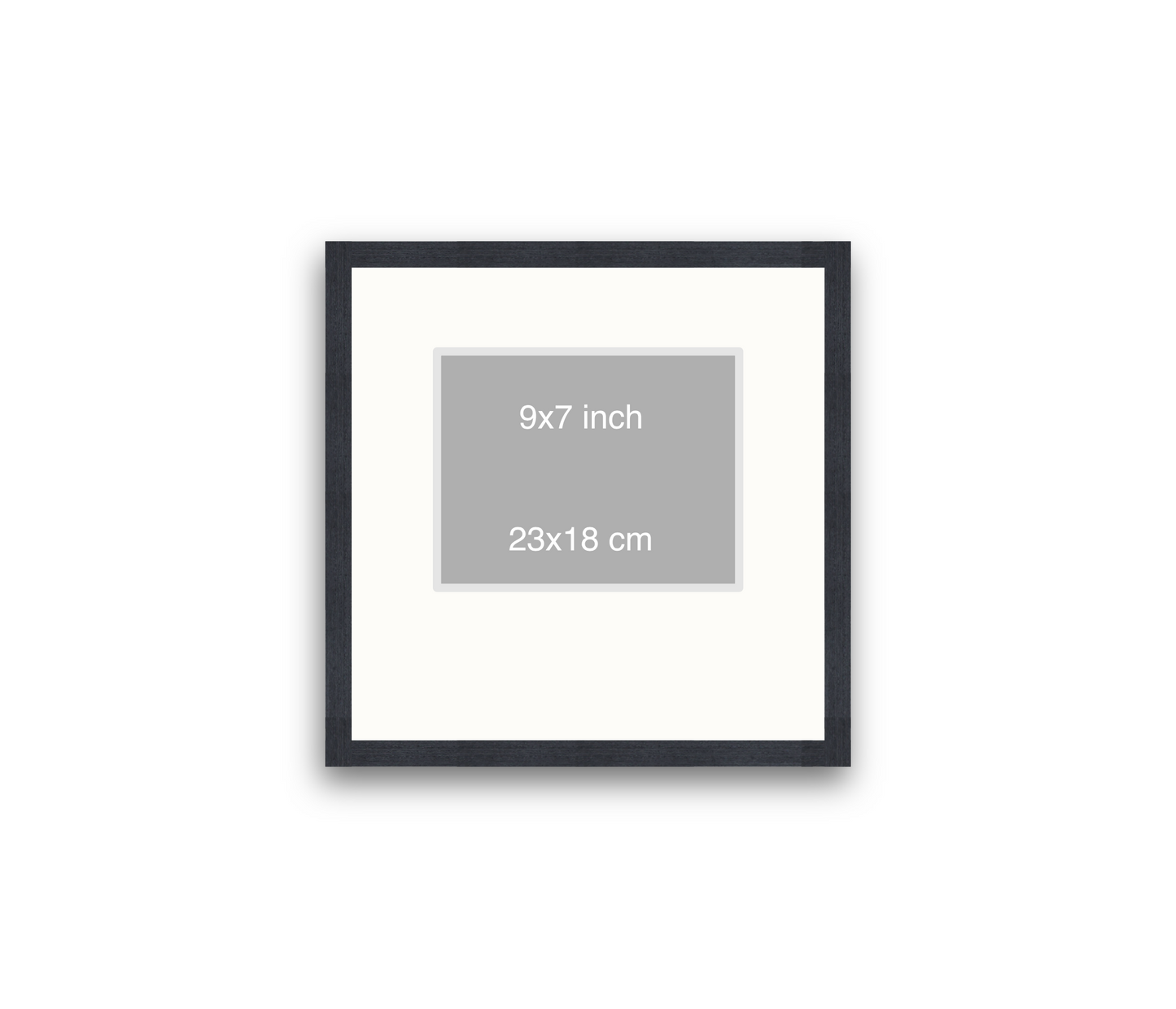LOFT | 20mm Black Frame - 40x40cm