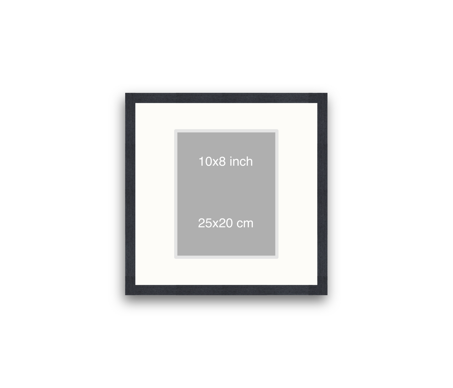 LOFT | 20mm Black Frame - 40x40cm