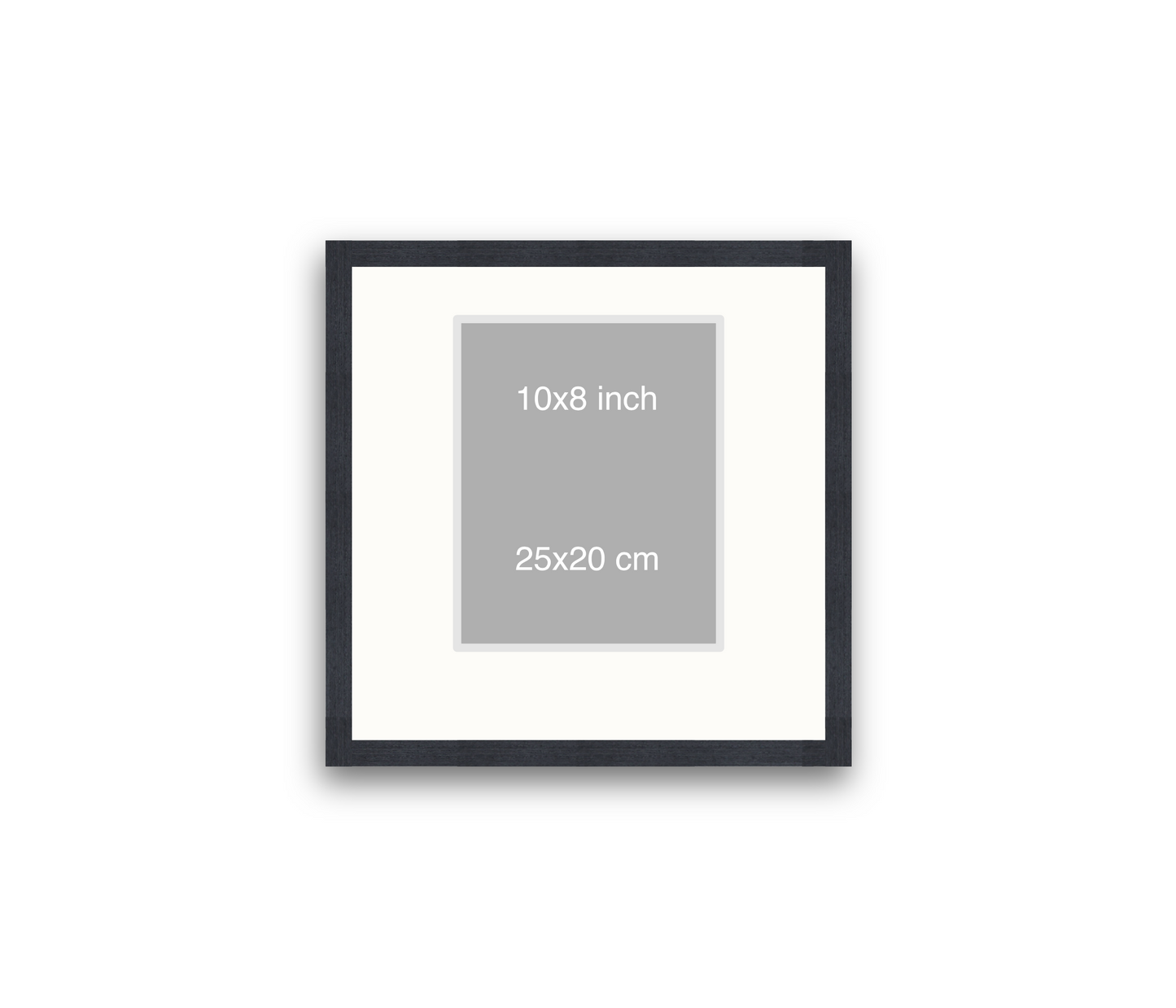 LOFT | 20mm Black Frame - 40x40cm