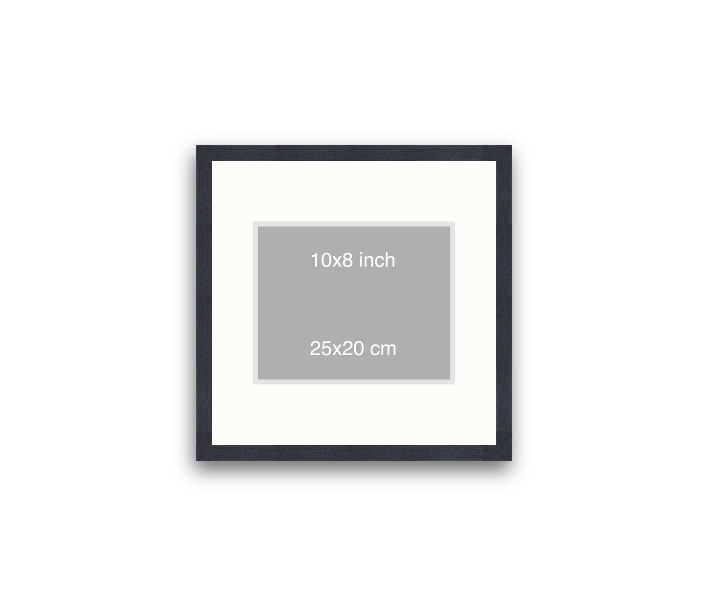 LOFT | 20mm Black Frame - 40x40cm
