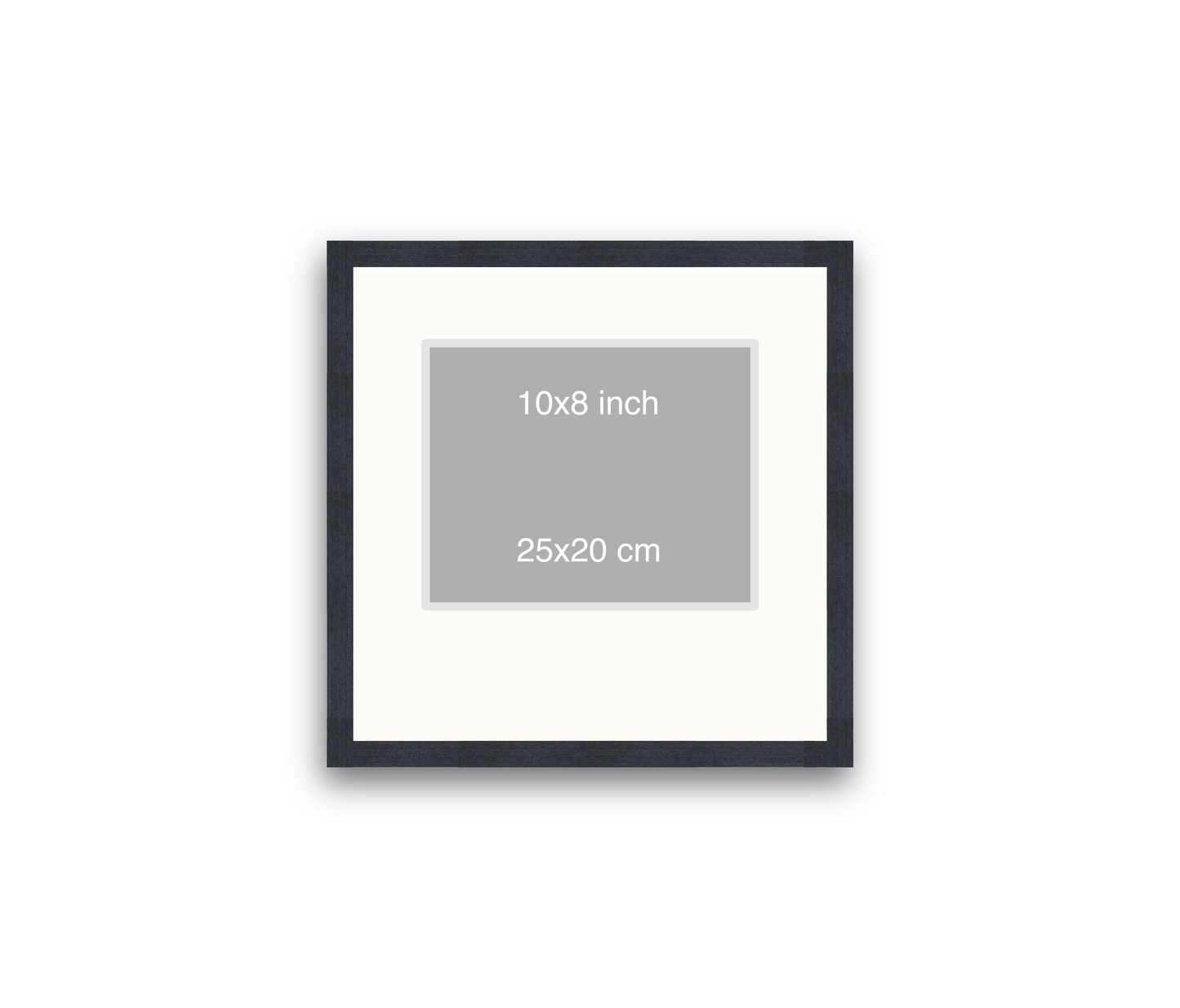 LOFT | 20mm Black Frame - 40x40cm