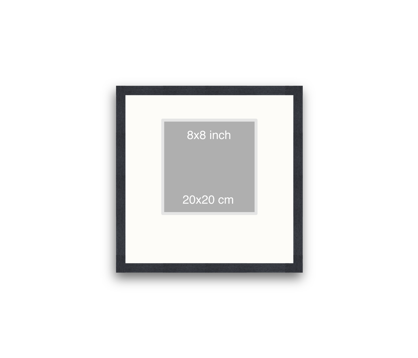LOFT | 20mm Black Frame - 40x40cm