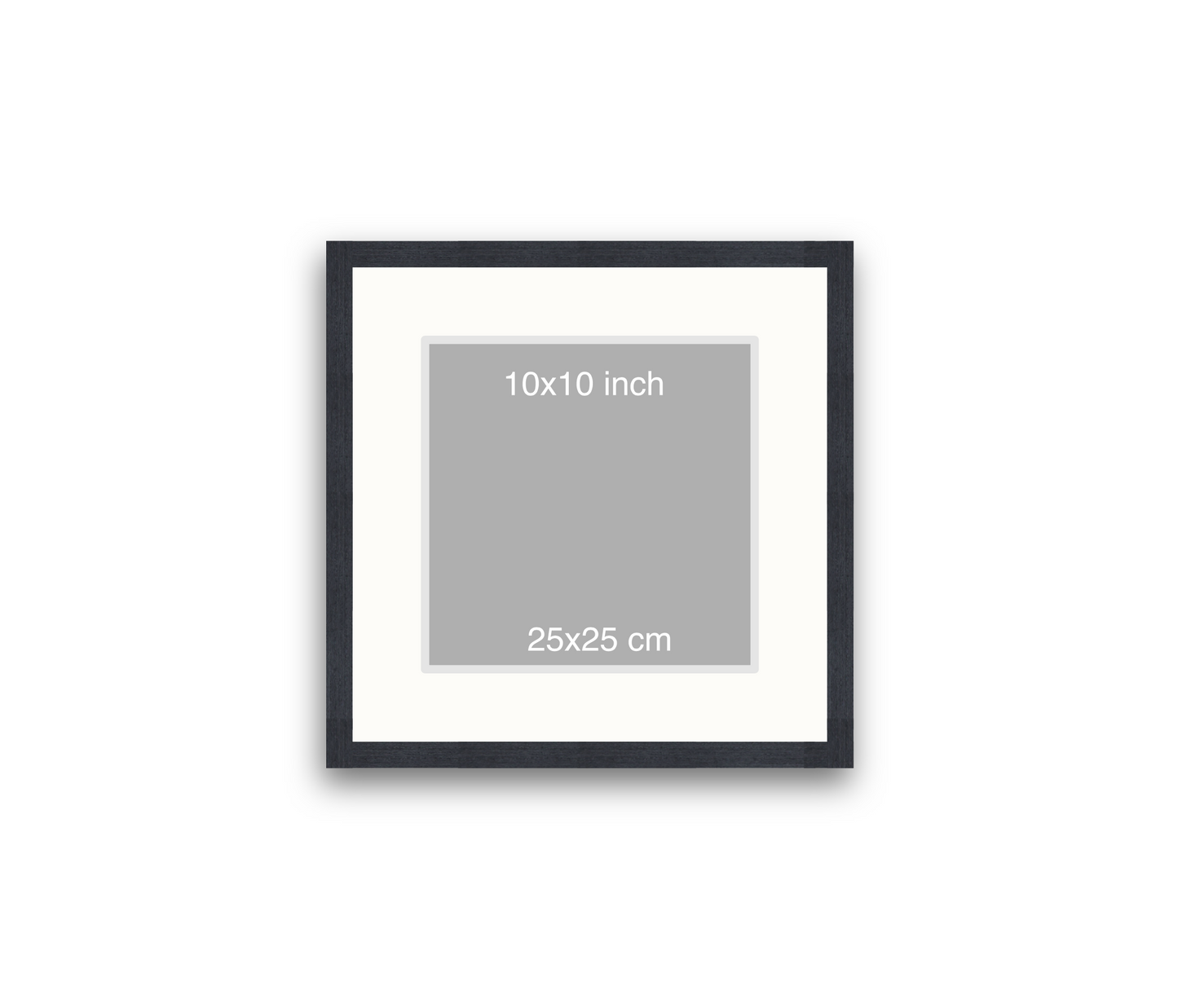 LOFT | 20mm Black Frame - 40x40cm