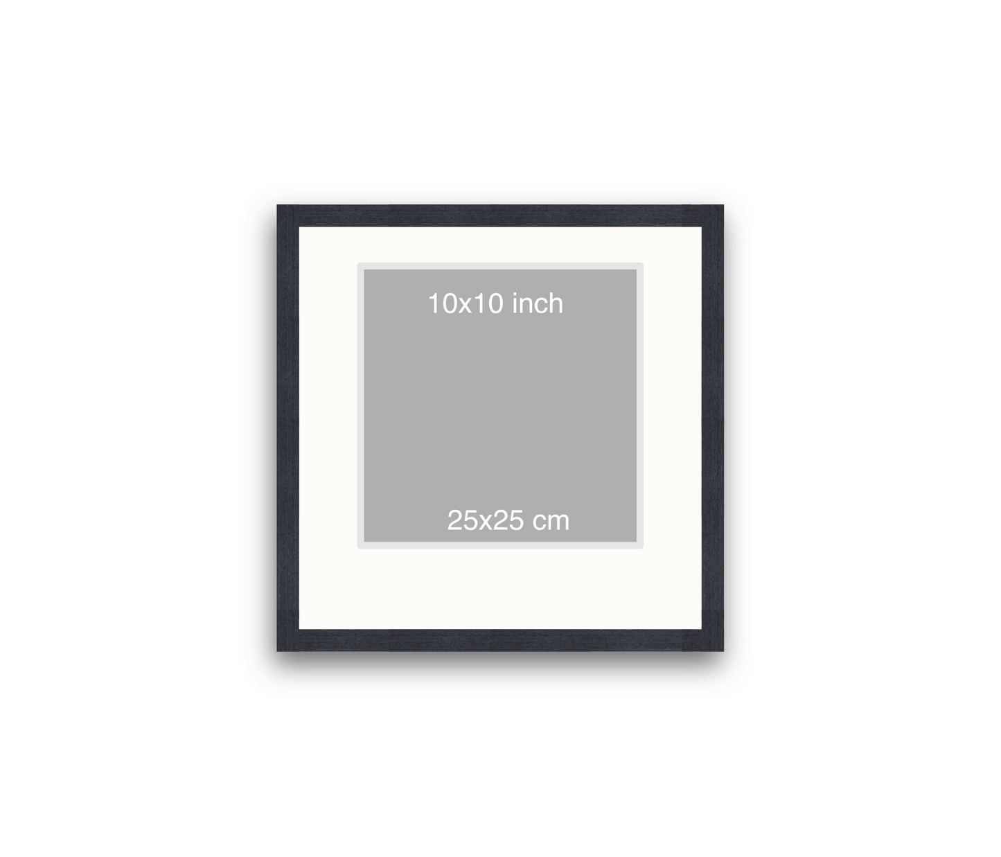 LOFT | 20mm Black Frame - 40x40cm