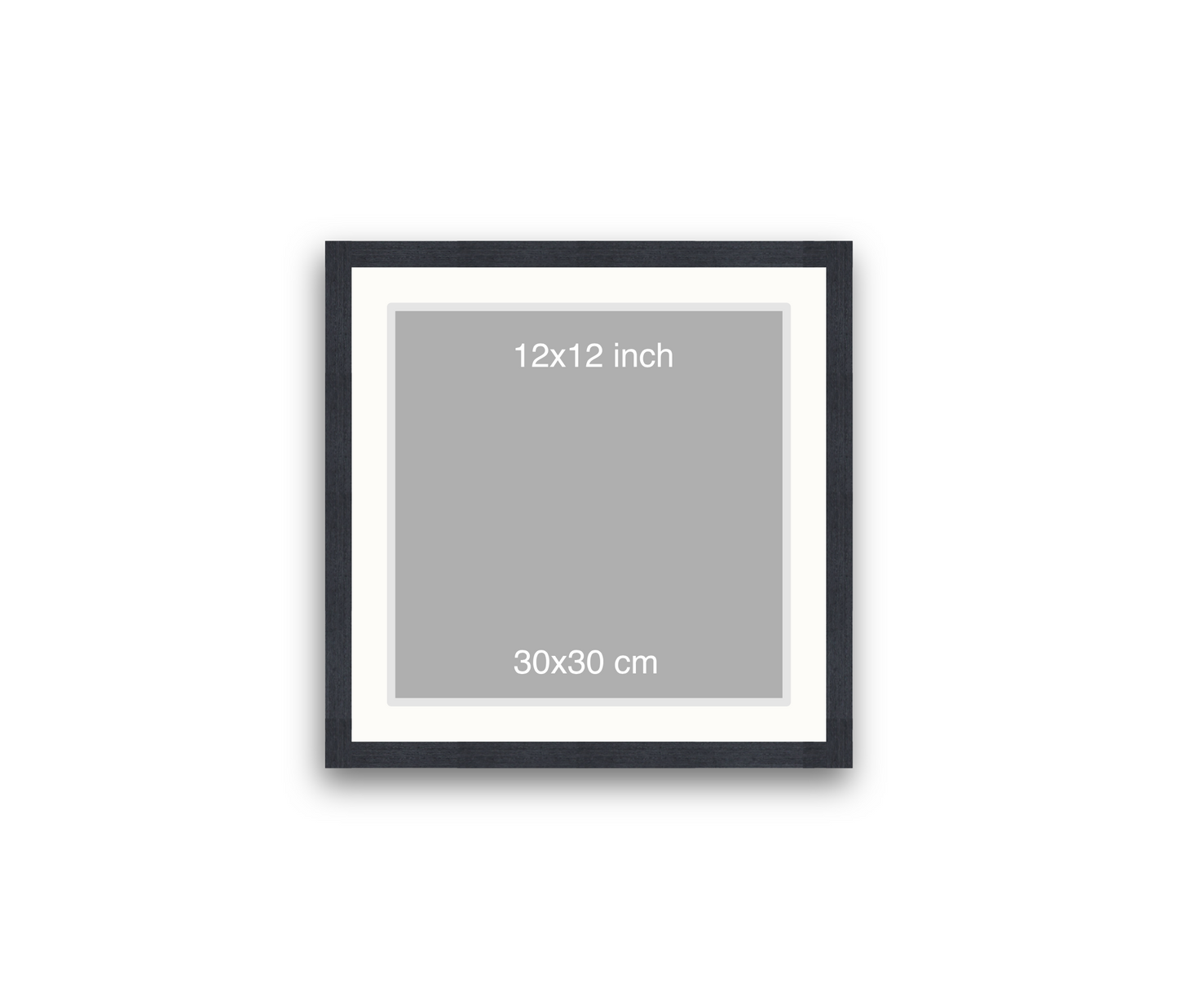 LOFT | 20mm Black Frame - 40x40cm