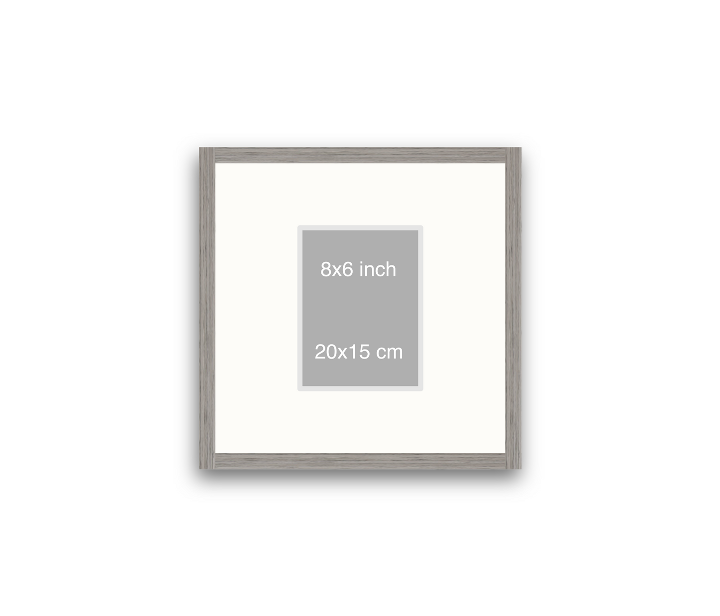 LOFT | 20mm Grey Frame - 40x40cm