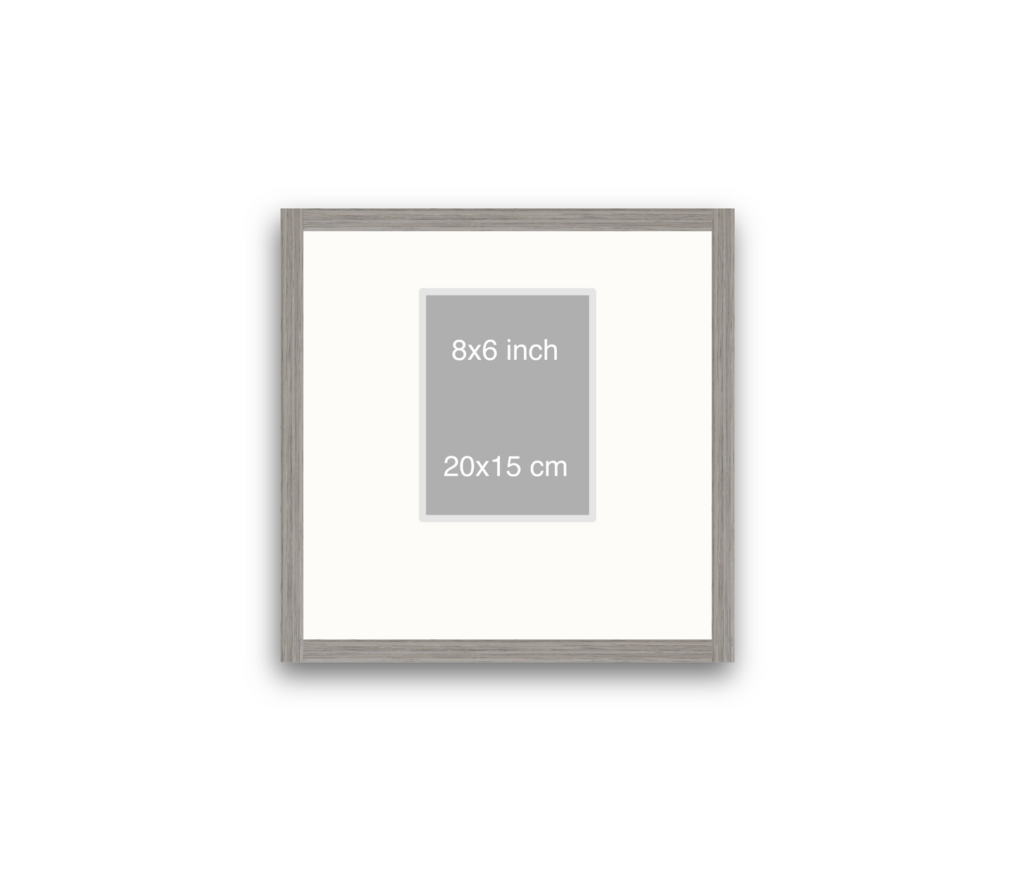 LOFT | 20mm Grey Frame - 40x40cm