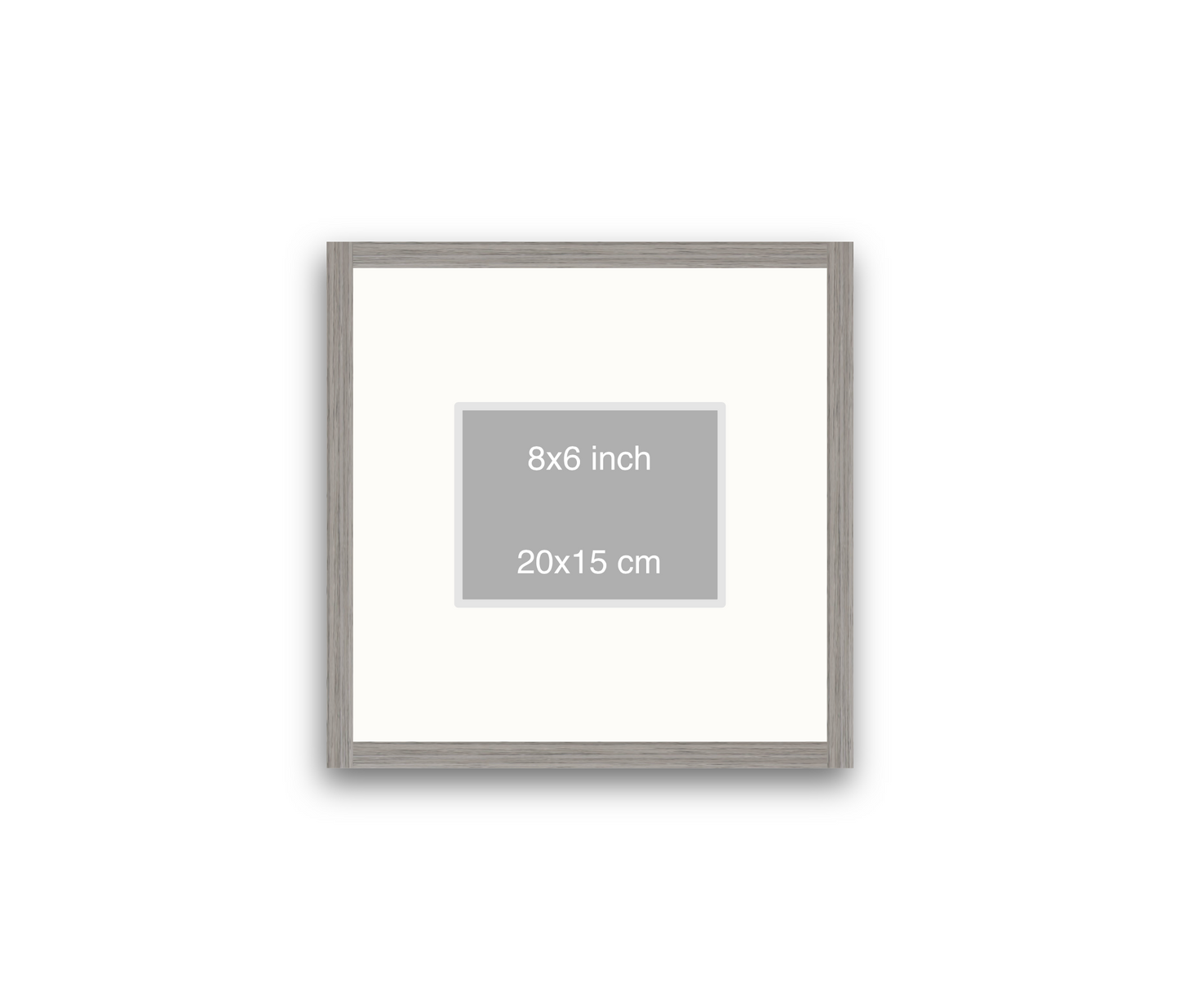 LOFT | 20mm Grey Frame - 40x40cm