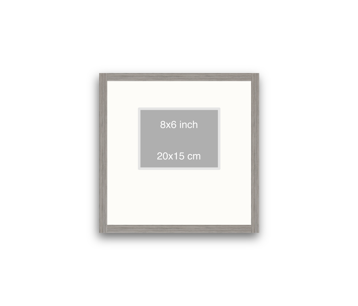 LOFT | 20mm Grey Frame - 40x40cm