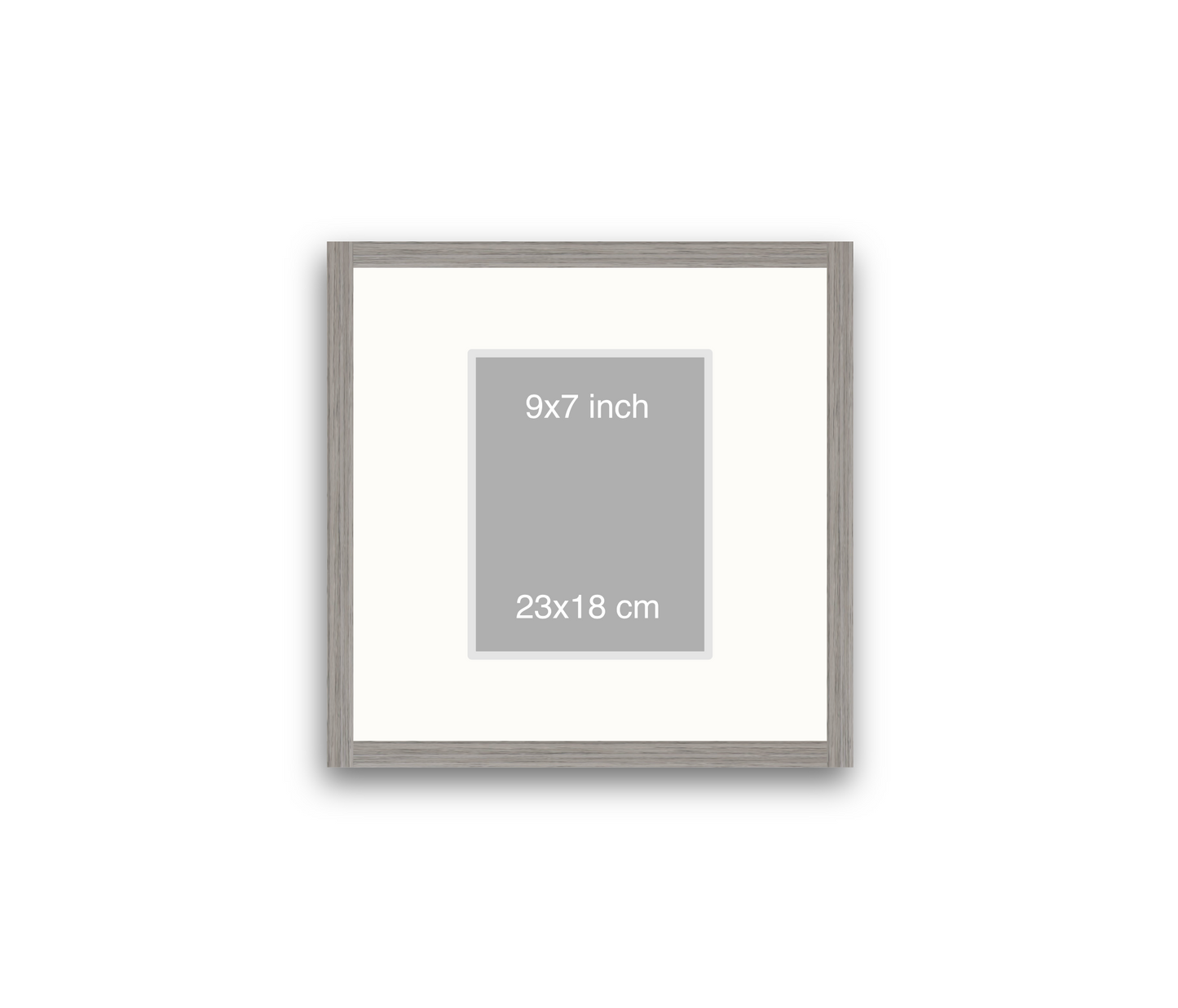 LOFT | 20mm Grey Frame - 40x40cm