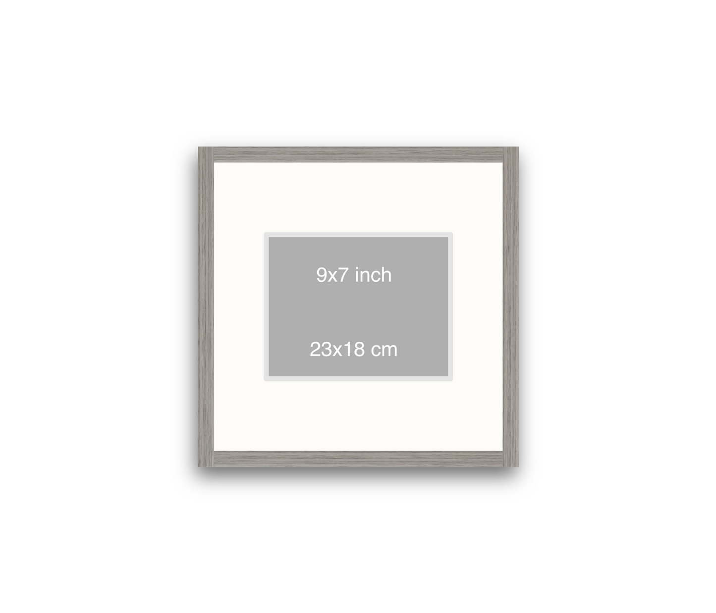LOFT | 20mm Grey Frame - 40x40cm