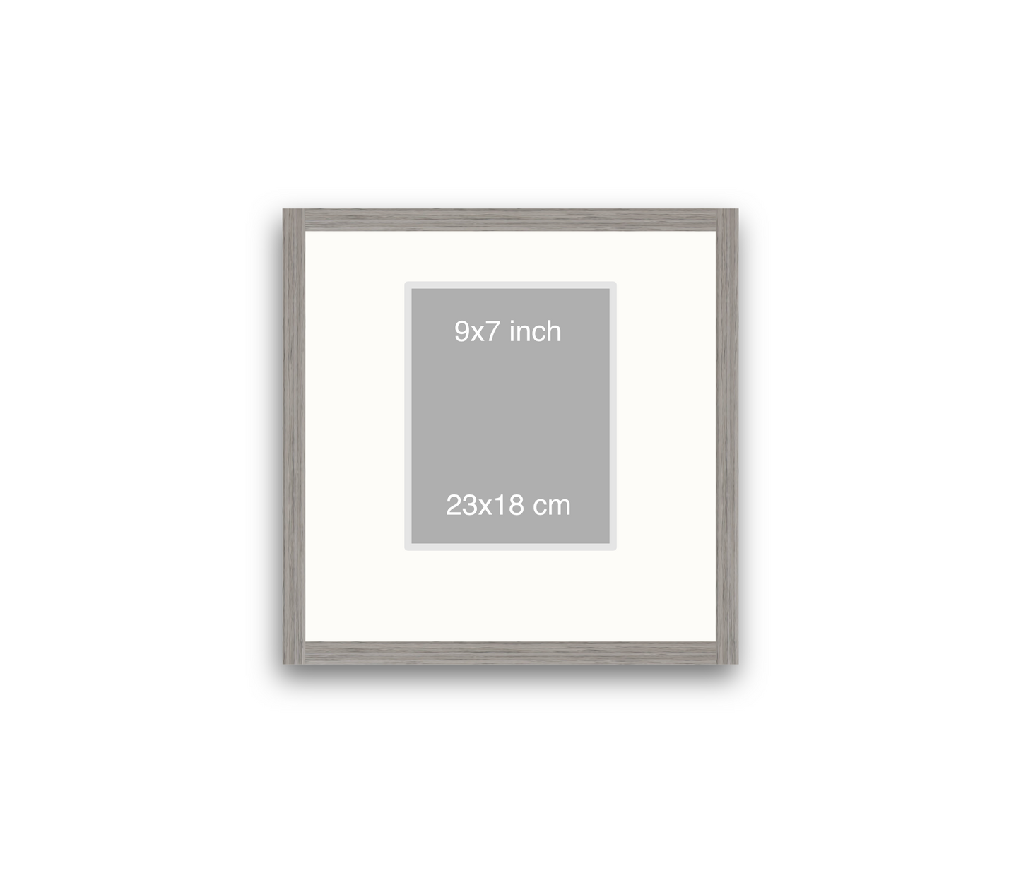 LOFT | 20mm Grey Frame - 40x40cm