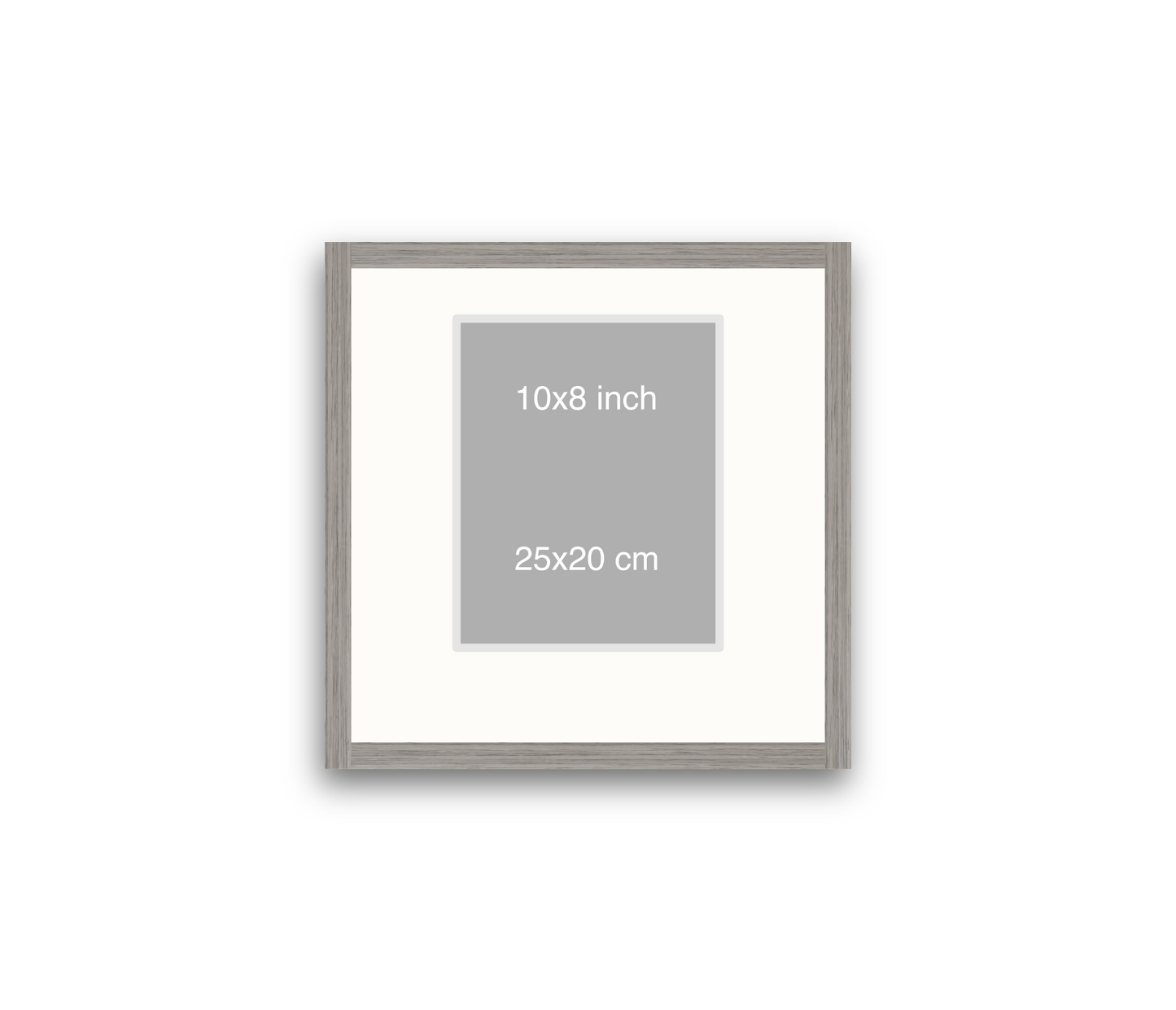 LOFT | 20mm Grey Frame - 40x40cm