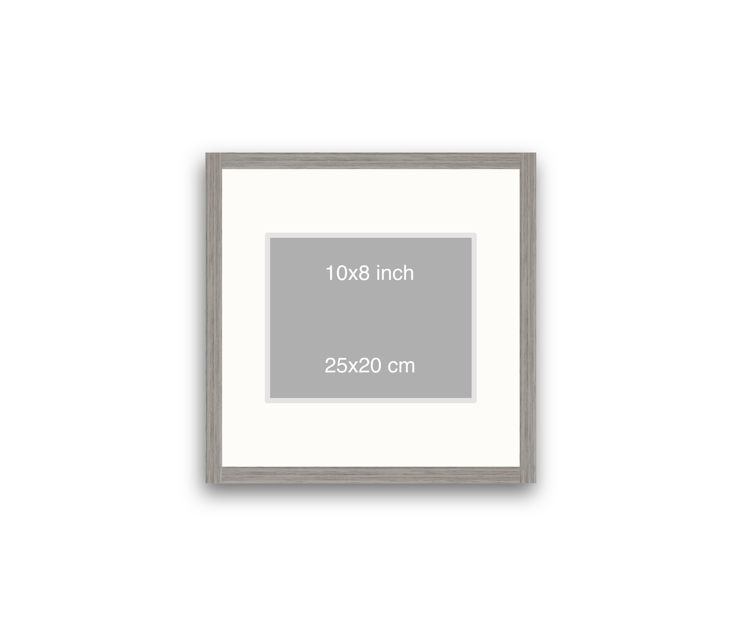 LOFT | 20mm Grey Frame - 40x40cm