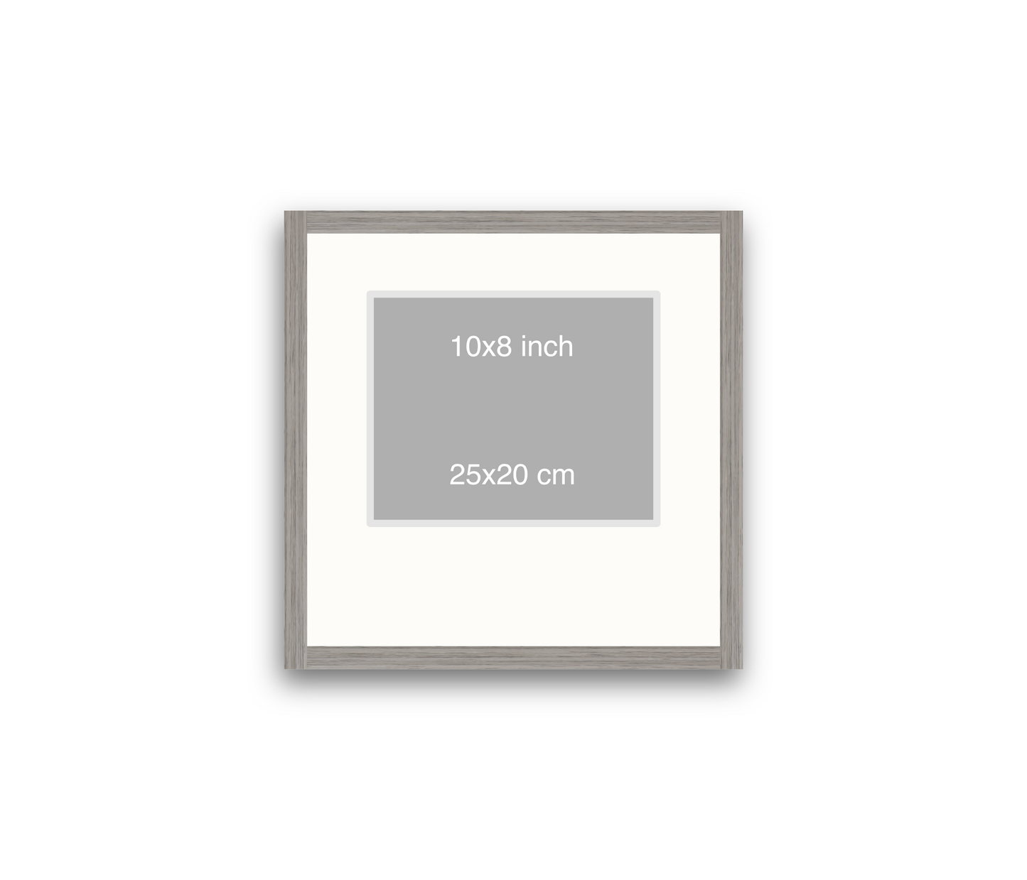LOFT | 20mm Grey Frame - 40x40cm