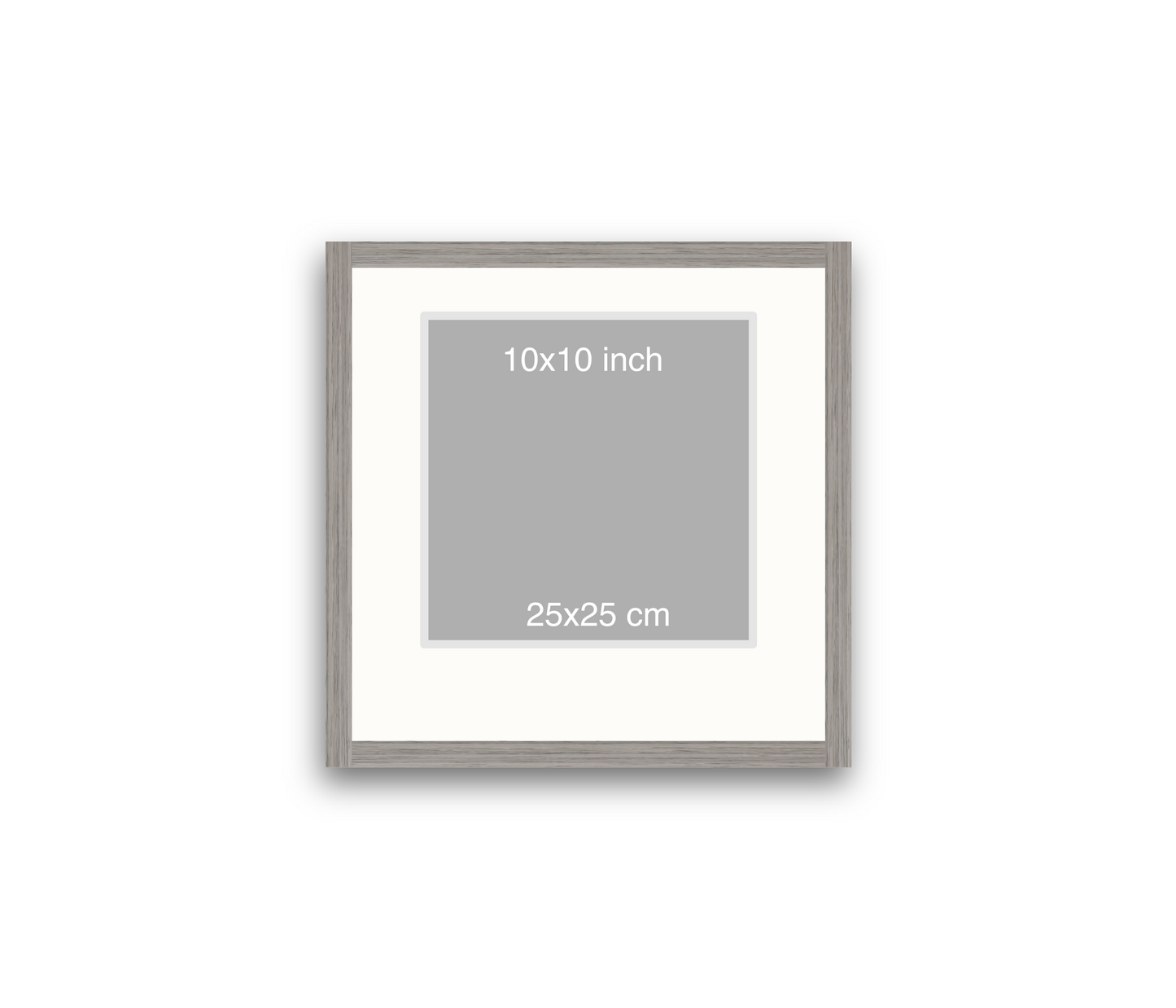LOFT | 20mm Grey Frame - 40x40cm