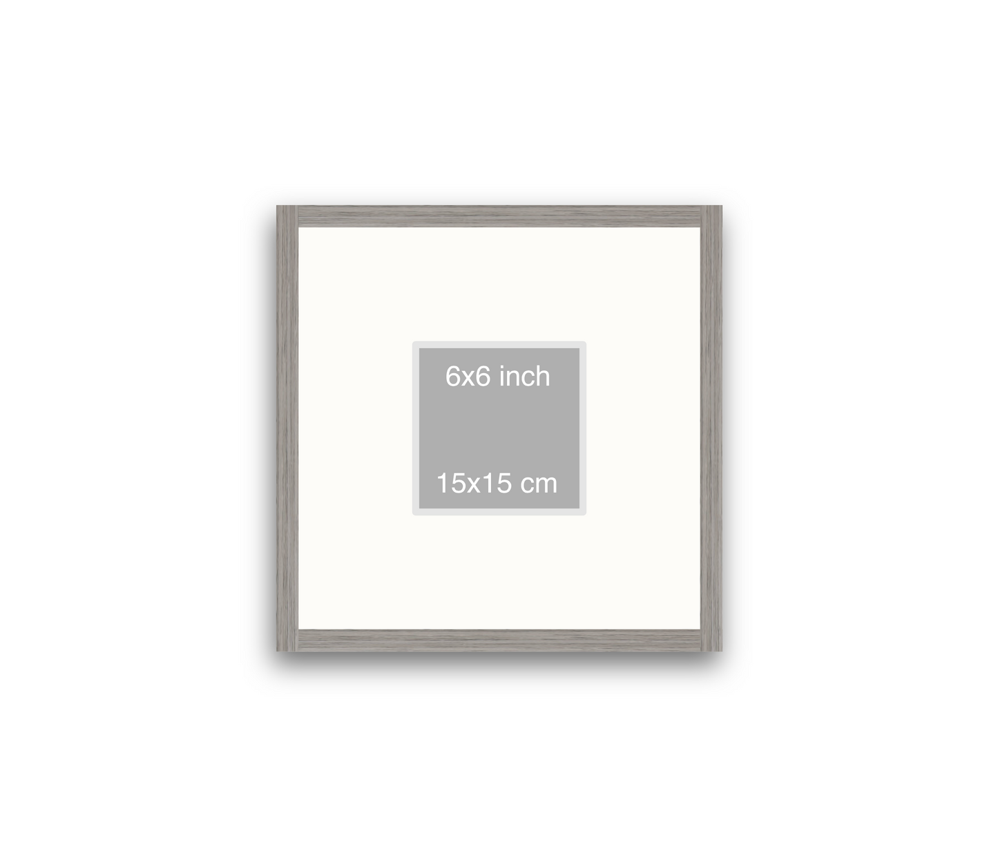 LOFT | 20mm Grey Frame - 40x40cm
