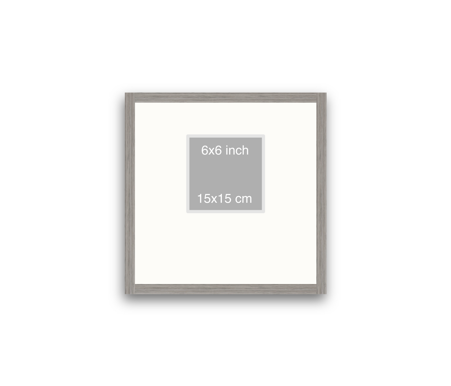 LOFT | 20mm Grey Frame - 40x40cm