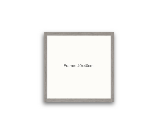 LOFT | 20mm Grey Frame - 40x40cm