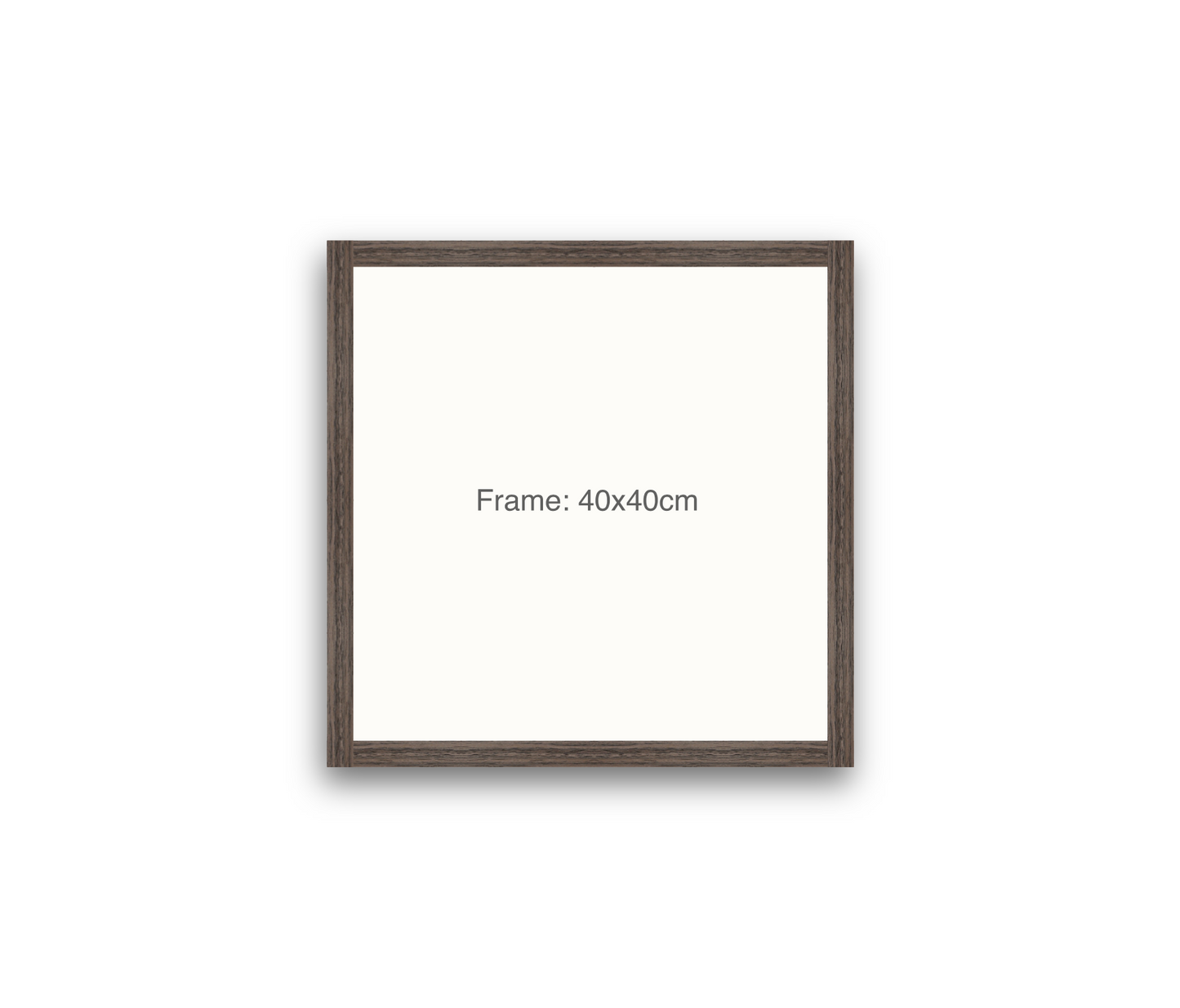 LOFT | 20mm Walnut Frame - 40x40cm