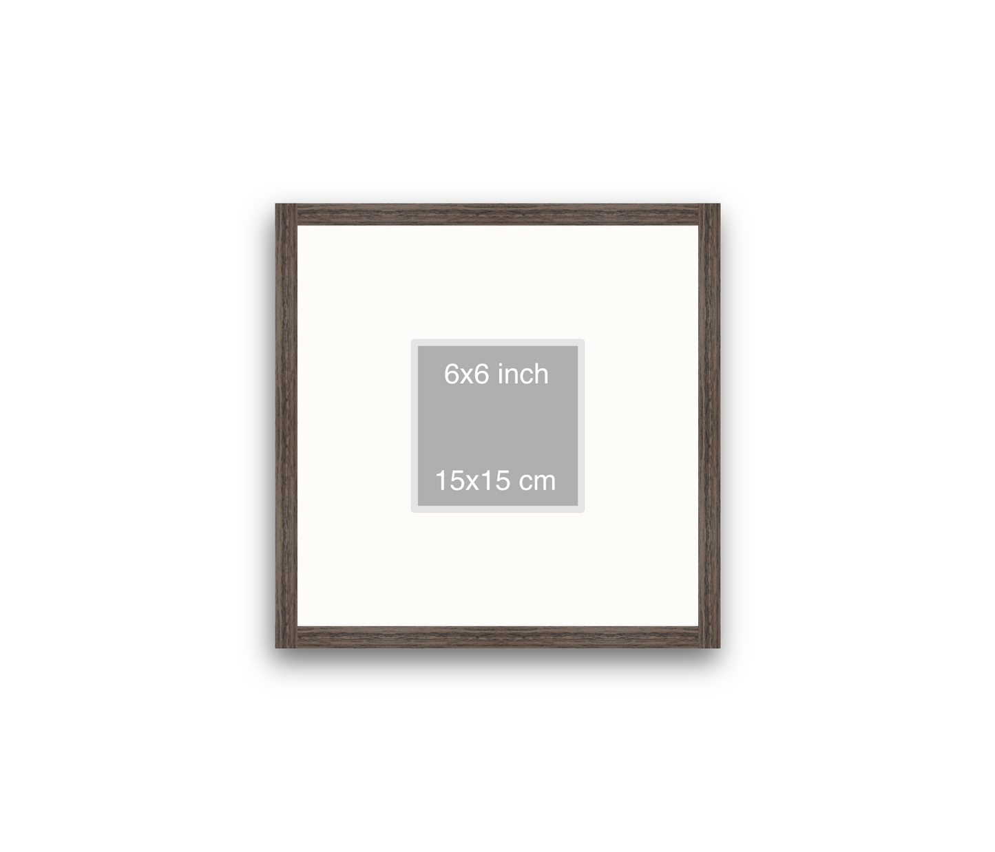LOFT | 20mm Walnut Frame - 40x40cm