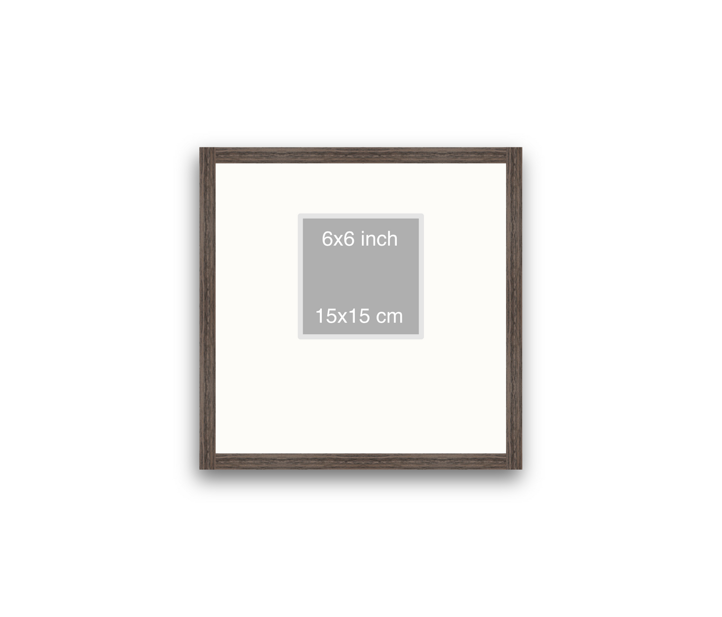 LOFT | 20mm Walnut Frame - 40x40cm