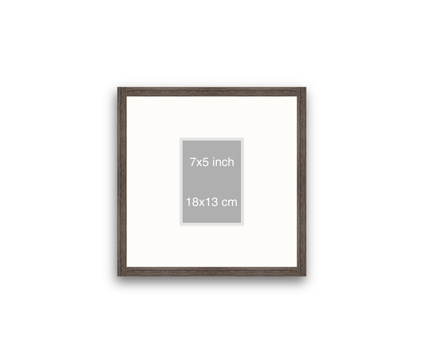 LOFT | 20mm Walnut Frame - 40x40cm