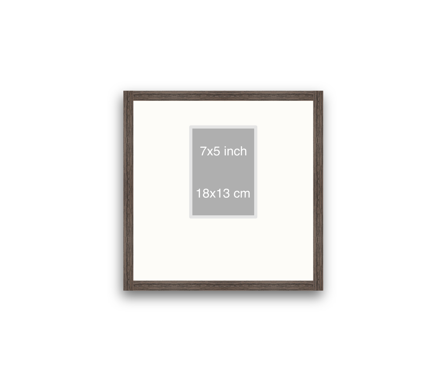 LOFT | 20mm Walnut Frame - 40x40cm
